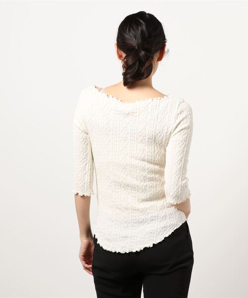 【美品】IENA 春夏にピッタリ♪ seseケーブルプルオーバー カットソー IENA - 【美品】IENA 春夏にピッタリ♪ seseケーブルプルオーバー