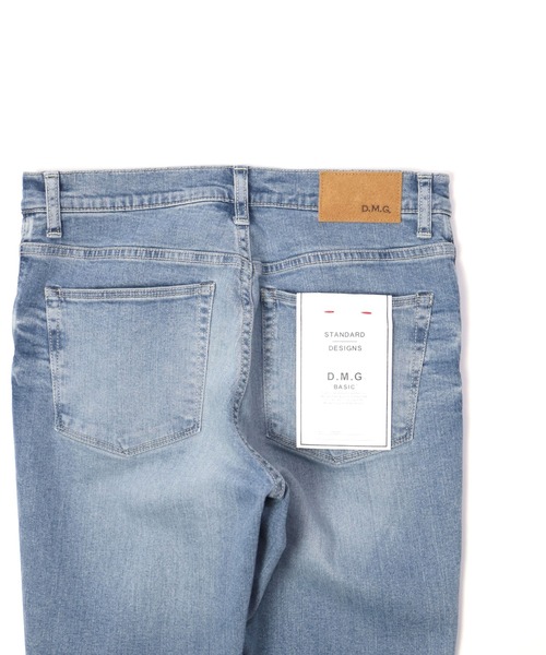 ジーンズ デニム デニムパンツ 「D.M.G. / ディーエムジー」 11ozストレッチ アンクルデニム レディースの画像