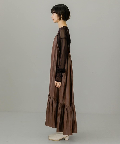 KBF（ケービーエフ） ワンピース ティアードキャミワンピース