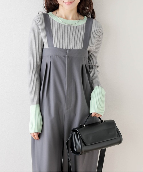 SUGAR BISKET（シュガービスケット） ニット セーター 配色ニット