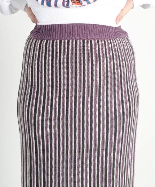 cepo（セポ） スカート ストライプニットスカート : ZOZOTOWN Yahoo!店