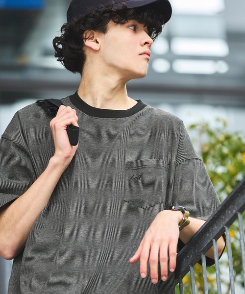 HECT tシャツ 「HECT」Big Border S/S Tee / ビッグシルエットボーダー
