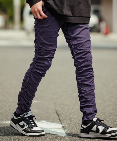improves ジーンズ カラーデニム ストレート クシュ 5P パンツ メンズ 