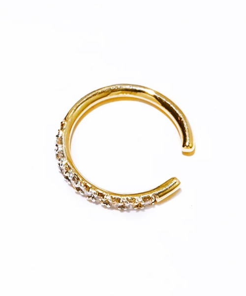 イヤーカフ 「les bon bon」diamond ear cuff BOB106 レディースの画像