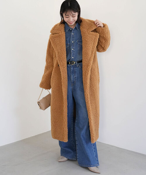 爆買い】 アウター 「UGG/アグ」 LONG TEDDY コート