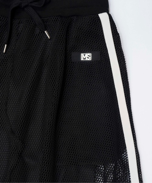 MAISON SPECIAL スカート Side Line Mesh Skirt/サイドライン