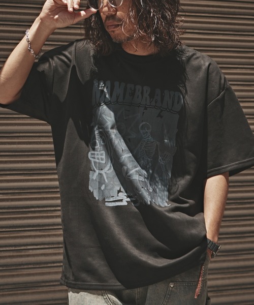 ROOP TOKYO tシャツ Vintage Design T-Shirt/ヴィンテージデザインT