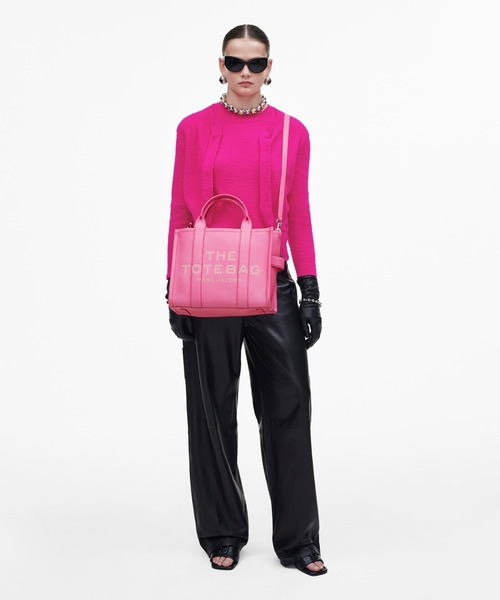 トートバッグ THE LEATHER MEDIUM TOTE BAG/ザ レザー ミディアム トートバッグ レディース メンズの画像