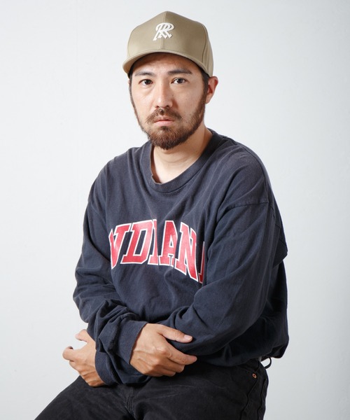 RACAL（ラカル） キャップ 帽子 RR” Felt Patch Umpire Cap / RRロゴ