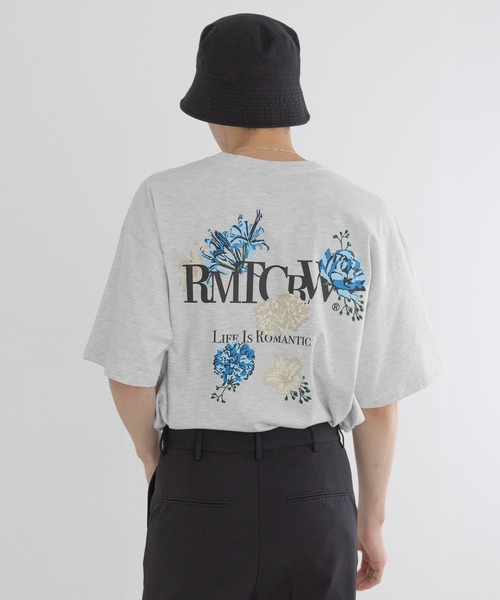 ROMANTIC CROWN tシャツ 「UNISEX」ROMANTIC CROWN／バック
