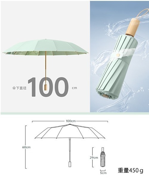 新品　BURBERRY ドット柄 UVカット長傘　下がりタグ付き　晴雨兼用 81jsCDRv2yS._UY1000_.jpg