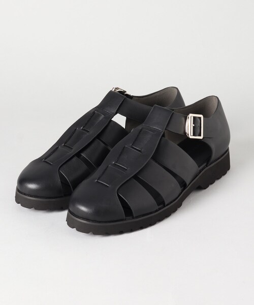 【CELINE】国内発送 CAGE スポーツ ストラップ グルカ サンダル CELINE メンズ スポーツ ストラップ グルカ サンダル 本革 *SALE