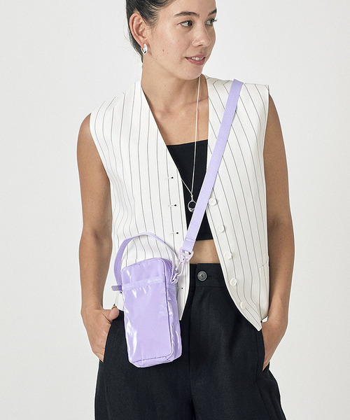 人気★LeSportsac MINI PHONE CROSSBODY★ミニショルダーバッグ LeSportsac ショルダーバッグ バッグ MINI PHONE CROSSBODY