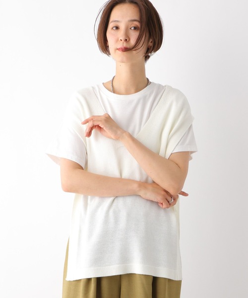 LEPSIM｜ギャザーWZIPベスト | Rakuten Fashion(楽天