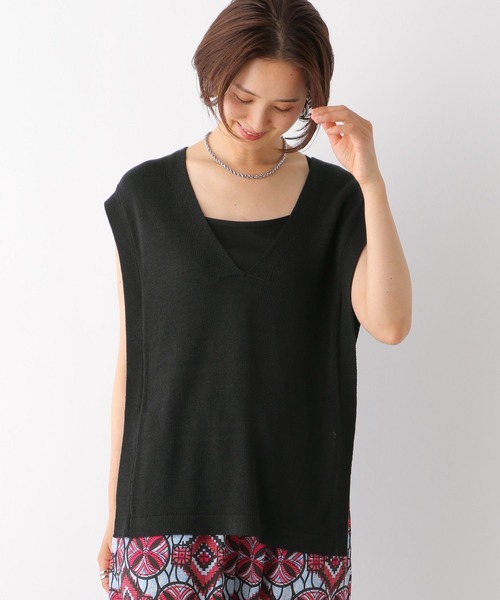 LEPSIM｜7ゲージペーパーヤーンベスト | Rakuten Fashion(楽天