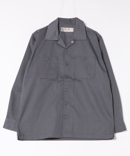 ブラウス シャツ 「HOUSTON」TC TWILL WORK SHIRT レディース メンズ HOUSTON ブラウス シャツ 「HOUSTON」TC TWILL WORK SHIRT