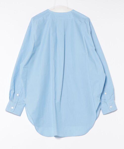 ザシンゾーン-THE SHINZONE-ノーカラーブラウス THE SHINZONE ブラウス シャツ NOCOLLAR SHIRTS ノーカラー 長袖