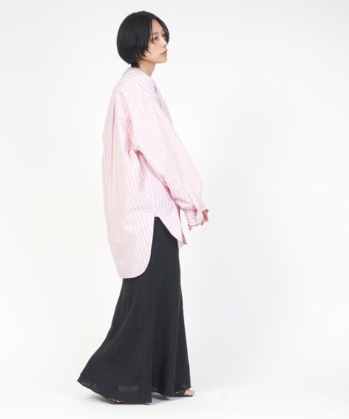 THE SHINZONE（ザ シンゾーン） ブラウス シャツ NOCOLLAR SHIRTS ノー