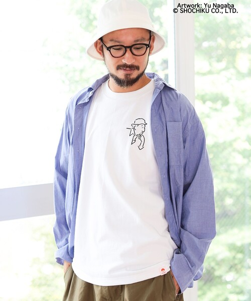 tシャツ 小津安二郎監督 / 小津安二郎 イラスト Tシャツ レディース メンズ