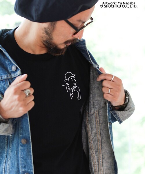 BEAMS JAPAN（ビームス ジャパン） tシャツ 半袖 小津安二郎監督