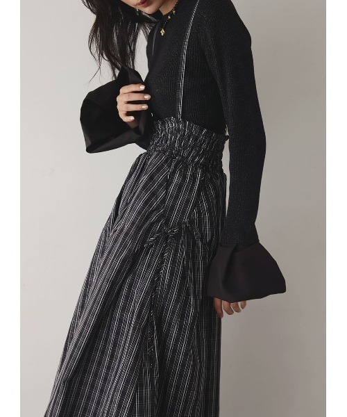 CELINE セリーヌ　スカート　紺　44 きれいなセリーヌスカート♡