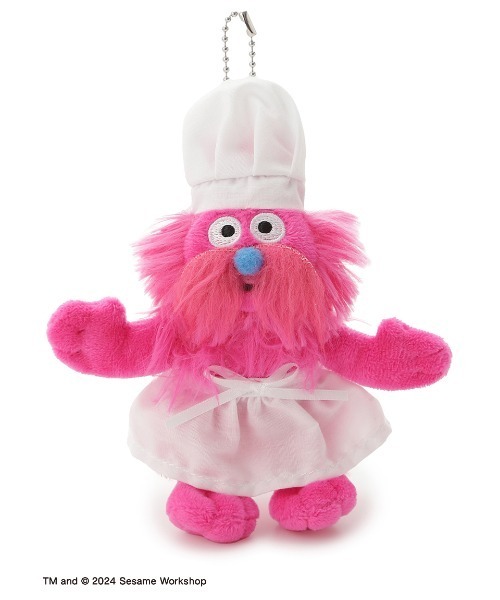 セサミストリート ゴンガー　 ぬいぐるみ・ポーチセット　新品 SESAME STREET（セサミストリート） キーホルダー ぬいぐるみチャーム