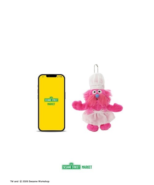 SESAME STREET（セサミストリート） キーホルダー ぬいぐるみチャーム