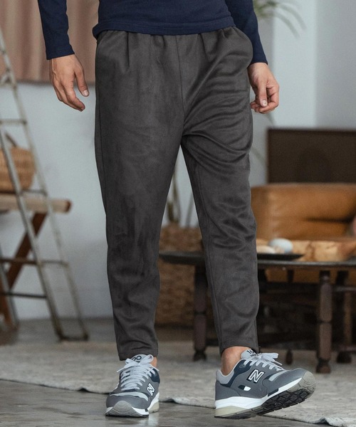 CAMBIO（カンビオ） パンツ mp12681- Fake Suede Pants フェイク