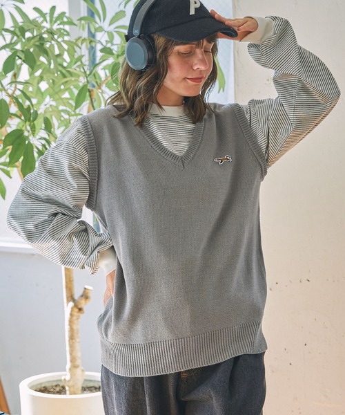 Foxey ベスト PENNEYS ベスト ジレ PENNEYS/ペニーズ 別注 THE FOX ロゴ