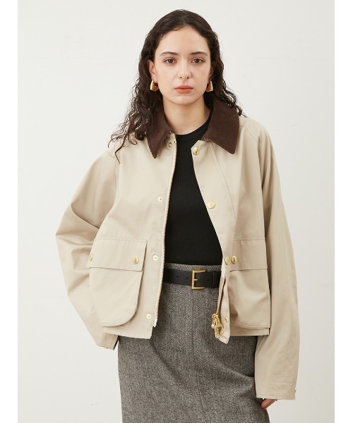 ジャケット ブルゾン 「別注」「Barbour」ショートジャケット 
