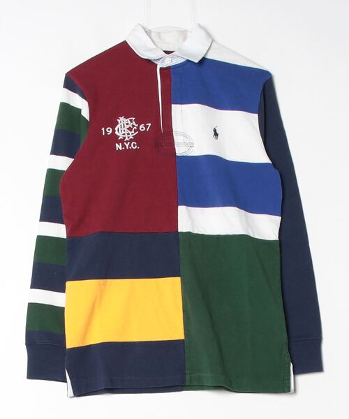 PALACE RALPH LAUREN パッチワークシャツ M