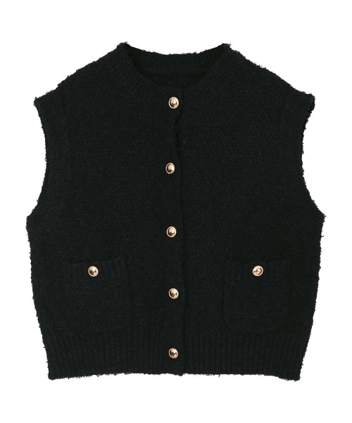 ジェーンマープル 53,350円 テディベア ジレ 美品 ベスト カーディガン JaneMarple - ジェーンマープル 53,350円 テディベア ジレ 美品 ベスト