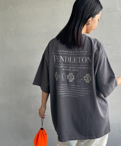 PENDLETON tシャツ 「PENDLETON/ペンドルトン」 別注 ピグメント