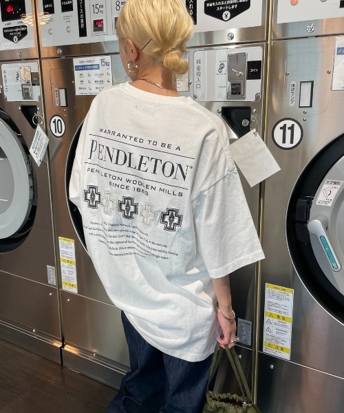 PENDLETON tシャツ 「PENDLETON/ペンドルトン」 別注 ピグメント