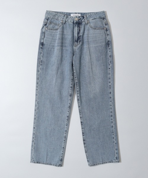 ジーンズ GUESS MEN'S DENIM PANTS ゆったりストレートジーンズ メンズ レディース