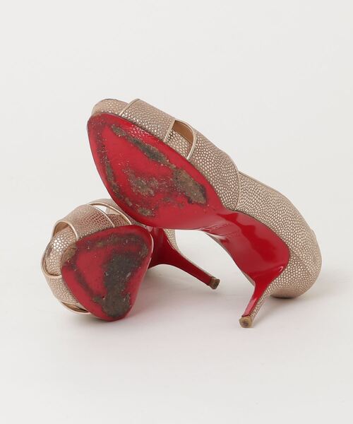 Christian Louboutin 「Christian Louboutin」 オープントゥパンプス  