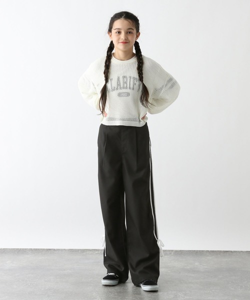 GLOBAL WORK（グローバルワーク） パンツ イージーケアリボンライン