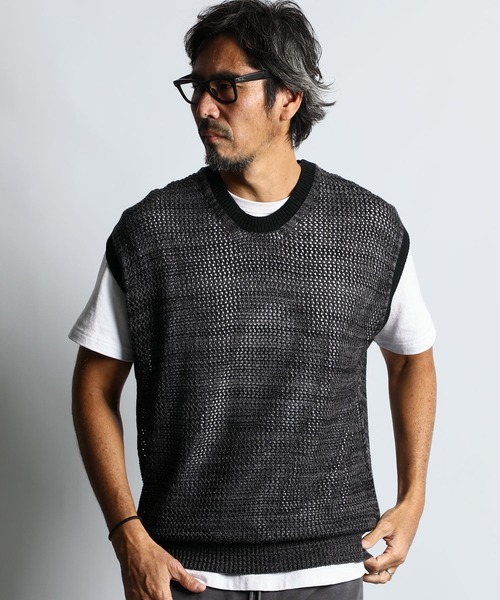 公式サイト - ハイブランドの新作が続々登場 The VEST KNIT MESH ニット セーター ST.GEORGE of DUFFER トップス