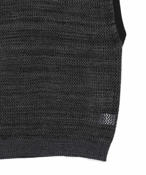The DUFFER of ST.GEORGE セーター ニット MESH KNIT VEST
