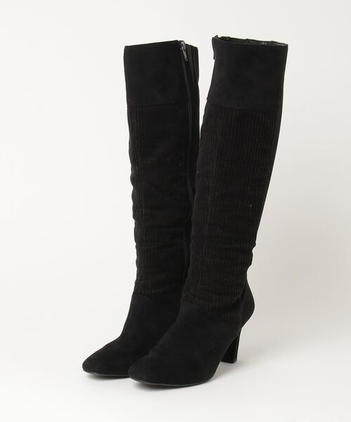 CHARLES ＆ KEITH（チャールズ&キース） ロングブーツ 22.5cm ブラック