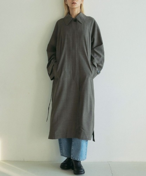 アンヌークanuke / Soutiencollar Raglan Coat ànuke Soutiencollar Raglan Coat (gray) | nii-B