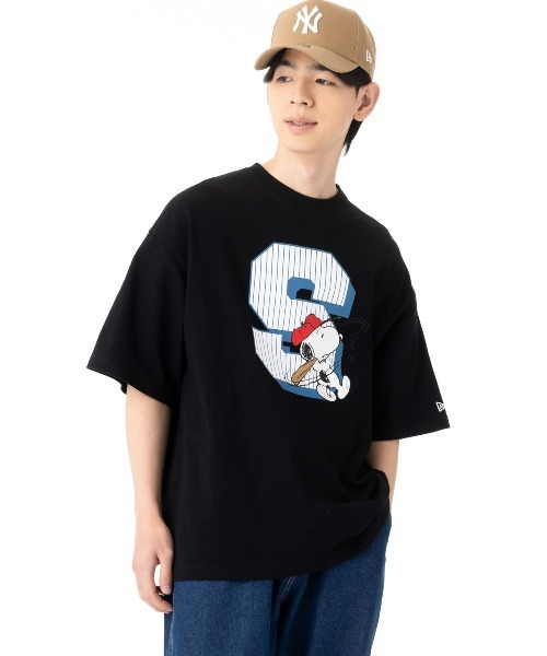 NEW ERA（ニューエラ） tシャツ 半袖Tシャツ ピーナッツスヌーピー