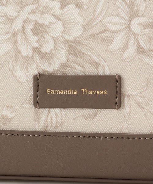 美品　Samantha Thavasa クラシックフラワーデザイントートバッグ Samantha Thavasa トートバッグ クラシックフラワーデザイン