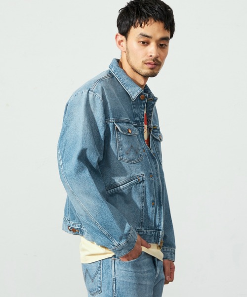 【Wrangler】 ラングラー 24MJZ復刻 デニムジャケット ジージャン Wrangler デニムジャケット gジャン Wrangler/ラングラー「US