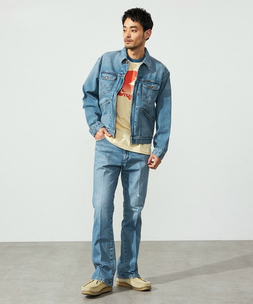 ラングラー 24MJZ ジャケット Wrangler デニム Gジャン サイズL セール】 【SHIPS別注】WRANGLER: 24MJZ G-JKT ◇ （Gジャン