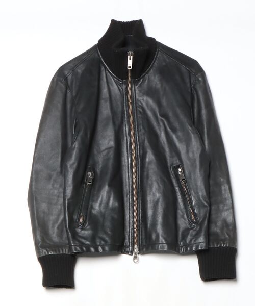 Lui's（ルイス） レザーブルゾン S ブラック メンズ : ZOZOTOWN Yahoo