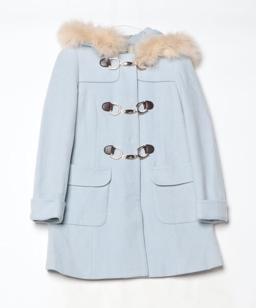 LAISSE PASSE（レッセパッセ） ダッフルコート 36 ブルー レディース