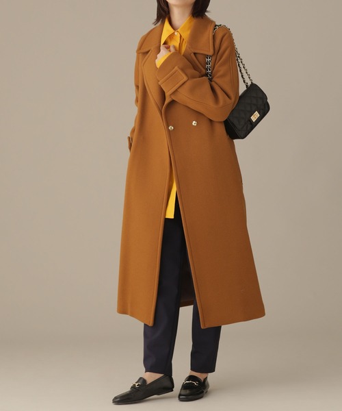 NANO universe（ナノ・ユニバース） チェスターコート II グリーン