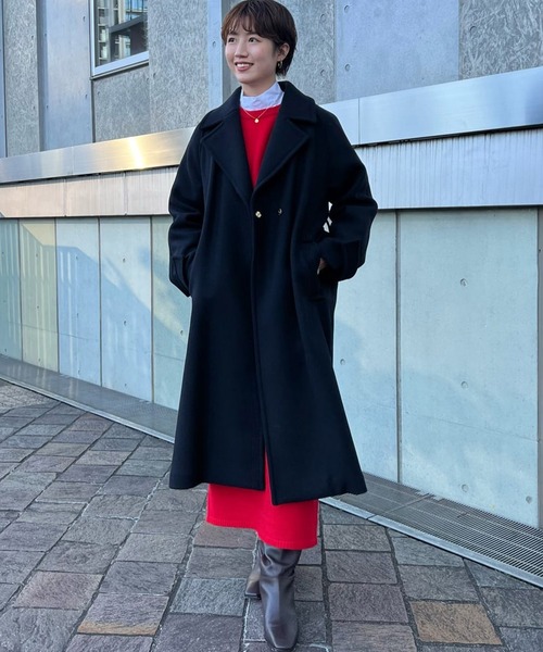 NANO universe（ナノ・ユニバース） チェスターコート II グリーン