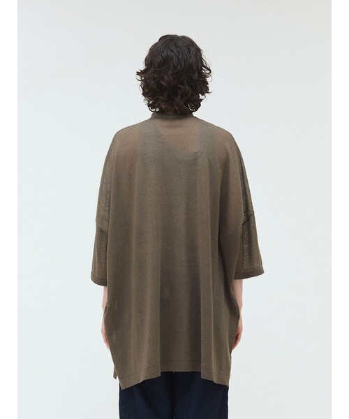ニット セーター mizuiro ind ワイドニットシャツ レディース mizuiroind ニット セーター mizuiro ind ワイドニットシャツ